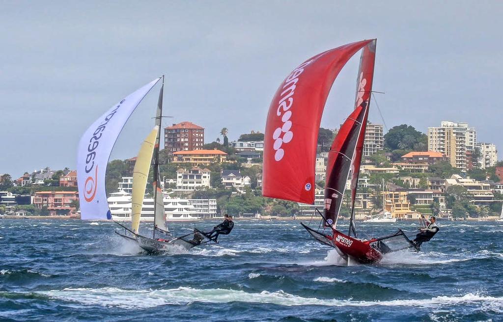 - 18ft Skiffs - Presidents Trophy February 12, 2017 © Michael Chittenden 